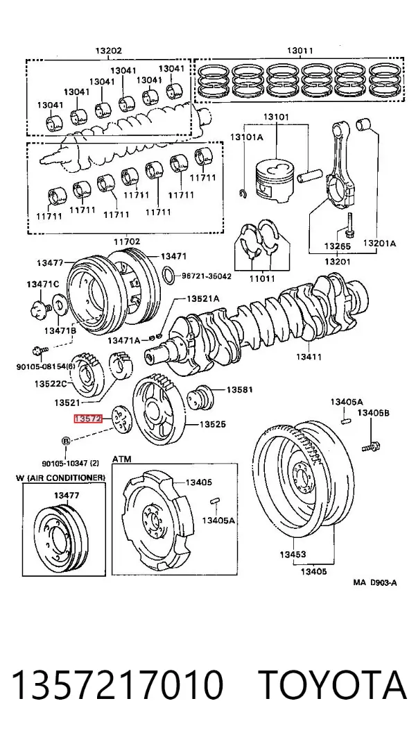  1357217010 Toyota
