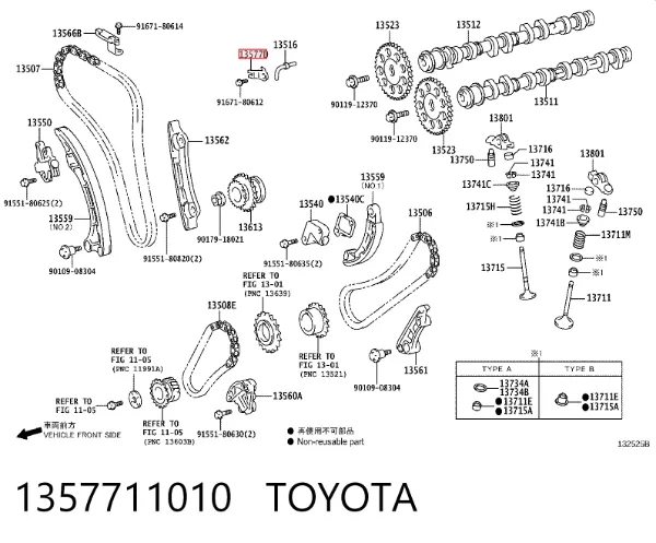  1357711010 Toyota
