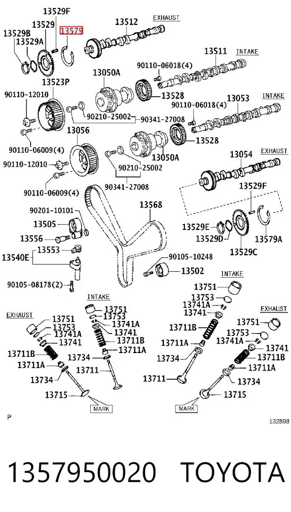  1357950020 Toyota