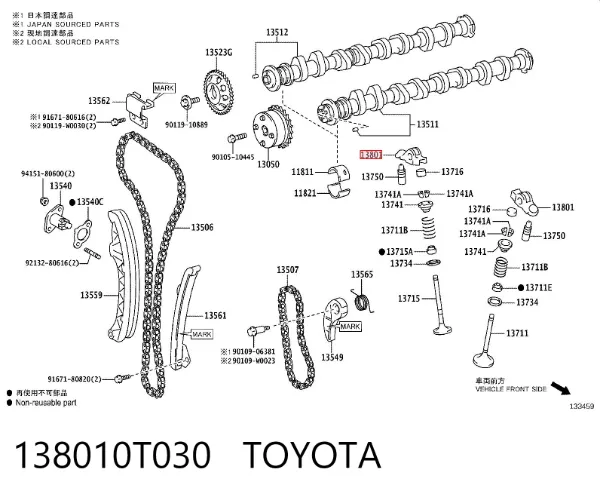  138010T030 Toyota