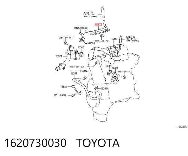  1620730030 Toyota