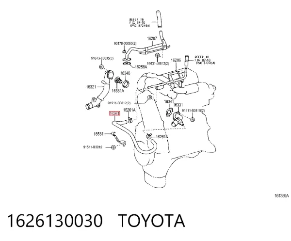  1626130030 Toyota