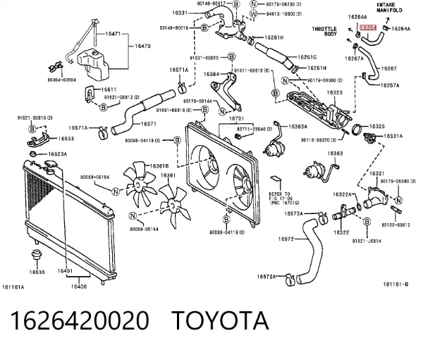  1626420020 Toyota