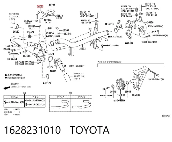  1628231010 Toyota