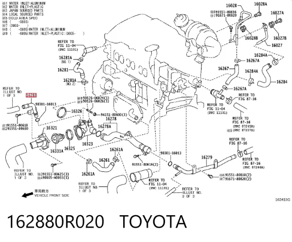  162880R020 Toyota