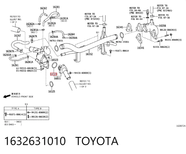 Vedante de termostato Toyota Land Cruiser PRADO