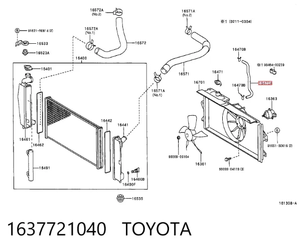  1637721040 Toyota