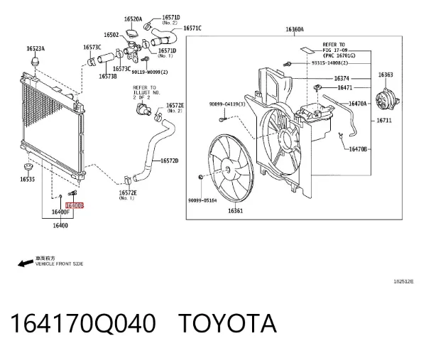  164170Q040 Toyota