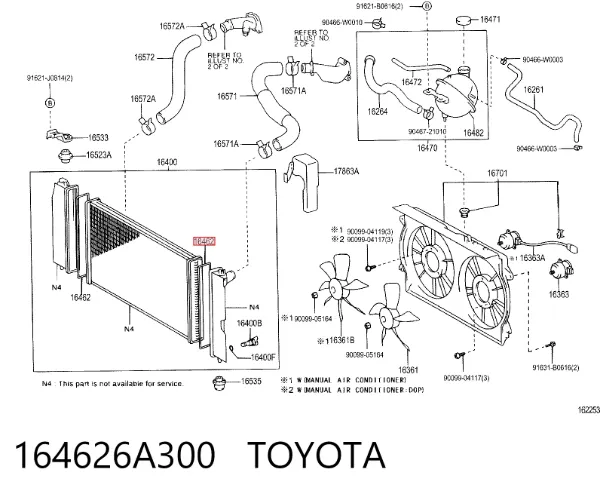  164626A300 Toyota