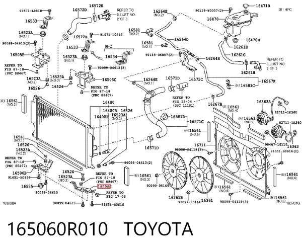  165060R010 Toyota