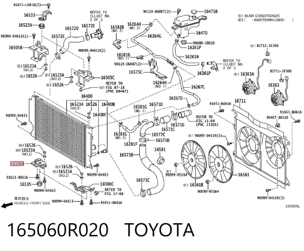  165060R020 Toyota