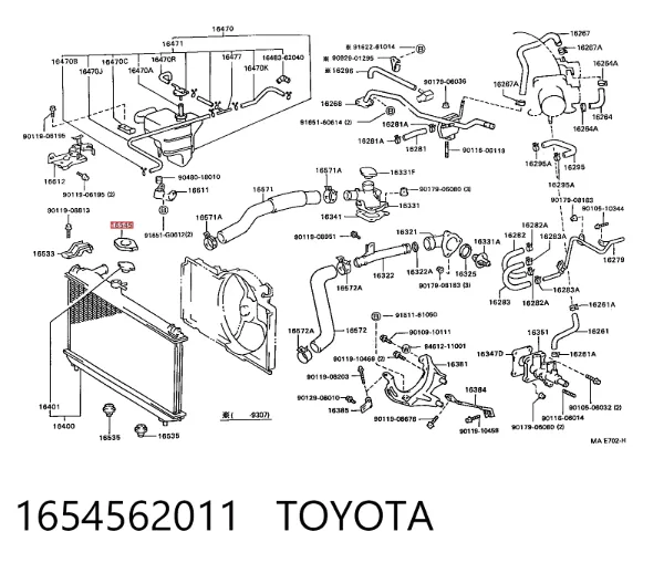  1654562011 Toyota