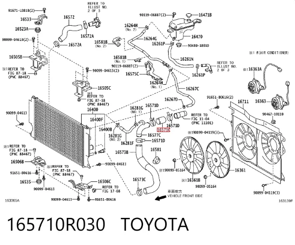  165710R030 Toyota