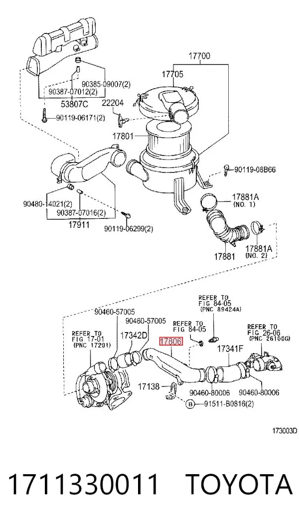  1711330011 Toyota