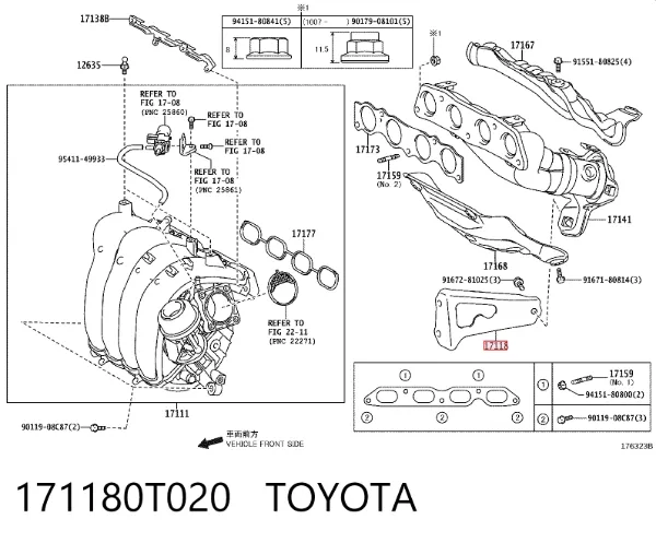  171180T020 Toyota