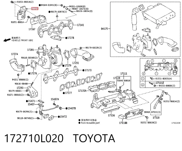  172710L020 Toyota