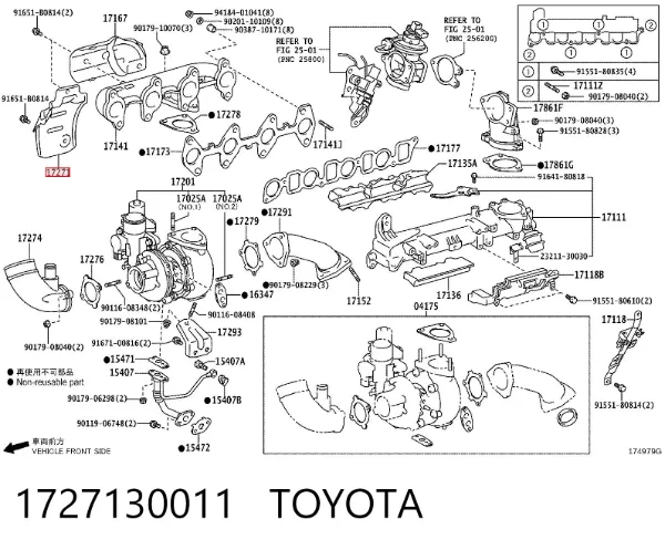  1727130011 Toyota
