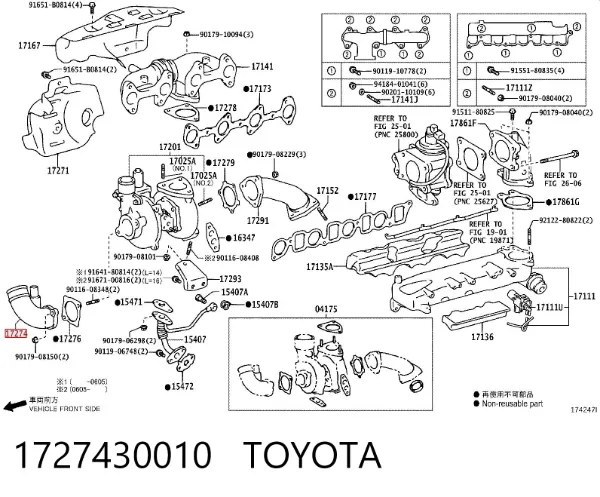  1727430010 Toyota
