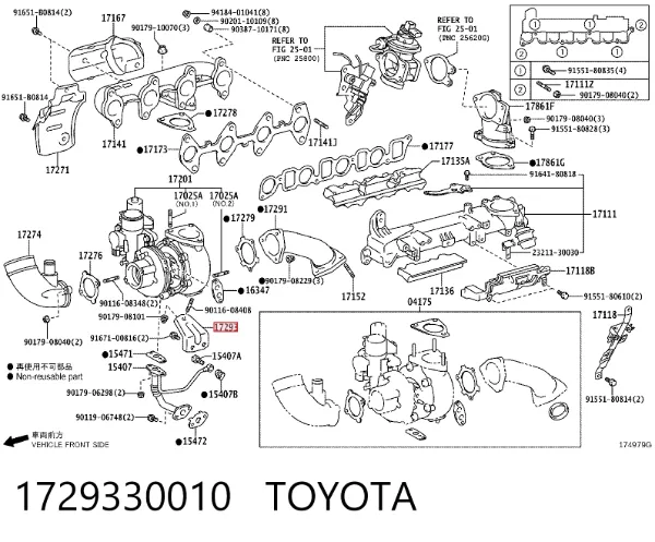  1729330010 Toyota