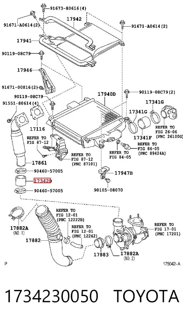  1734230050 Toyota