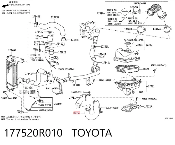  177520R010 Toyota