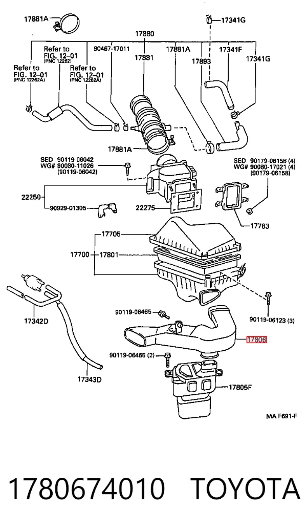  1780674010 Toyota