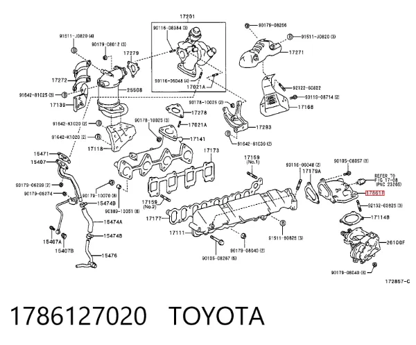  1786127020 Toyota
