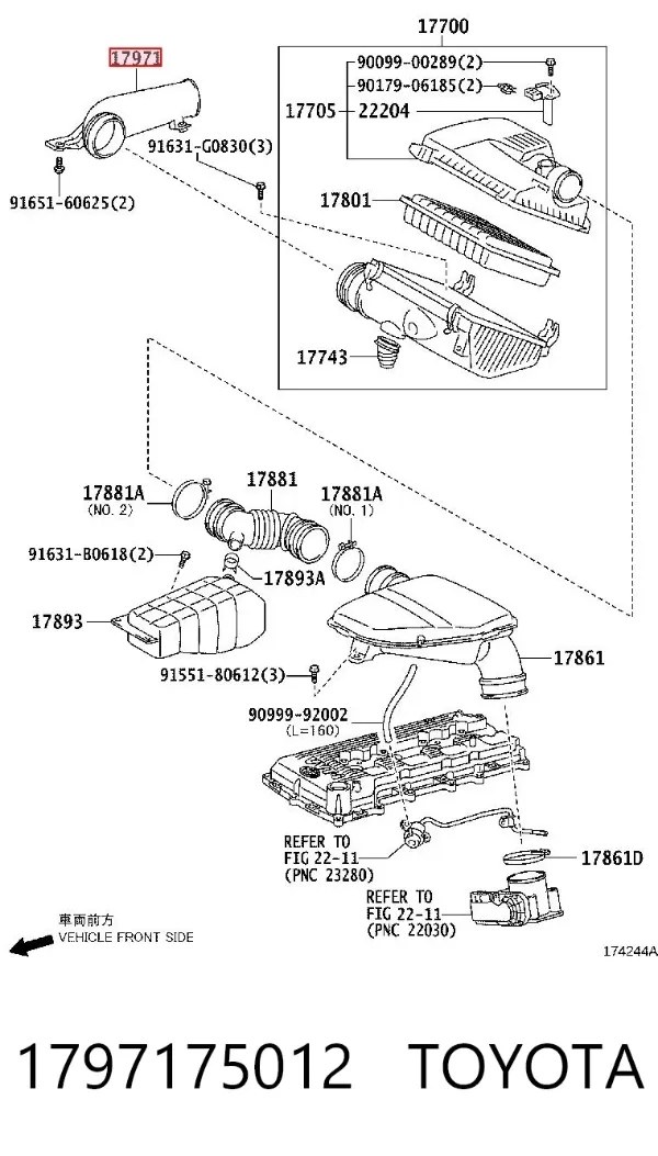  1797175012 Toyota