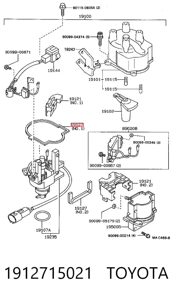  1912715021 Toyota