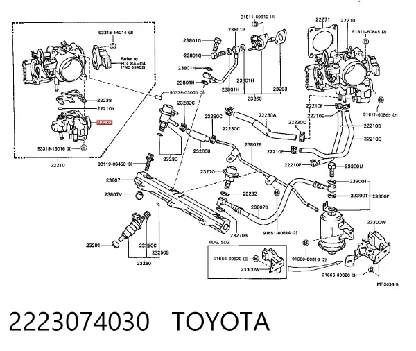  2223074030 Toyota