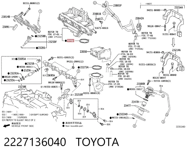  2227136040 Toyota