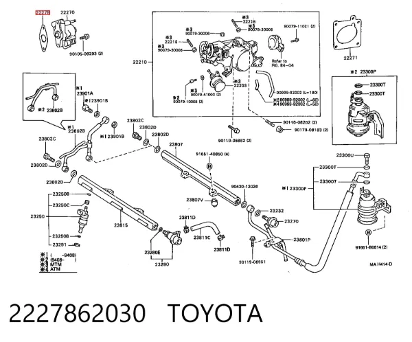  2227862030 Toyota