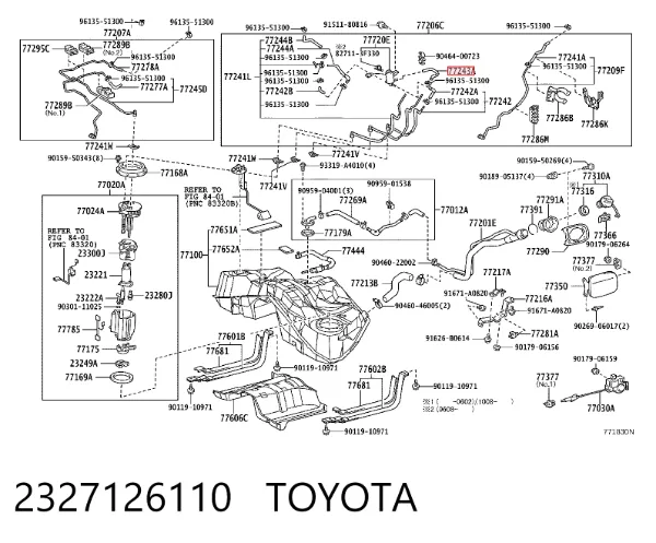  2327126110 Toyota