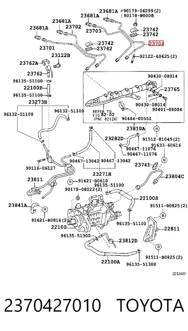  2370427010 Toyota