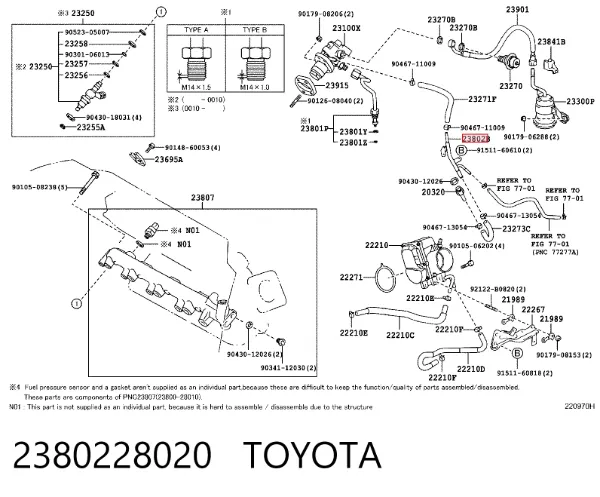  2380228020 Toyota