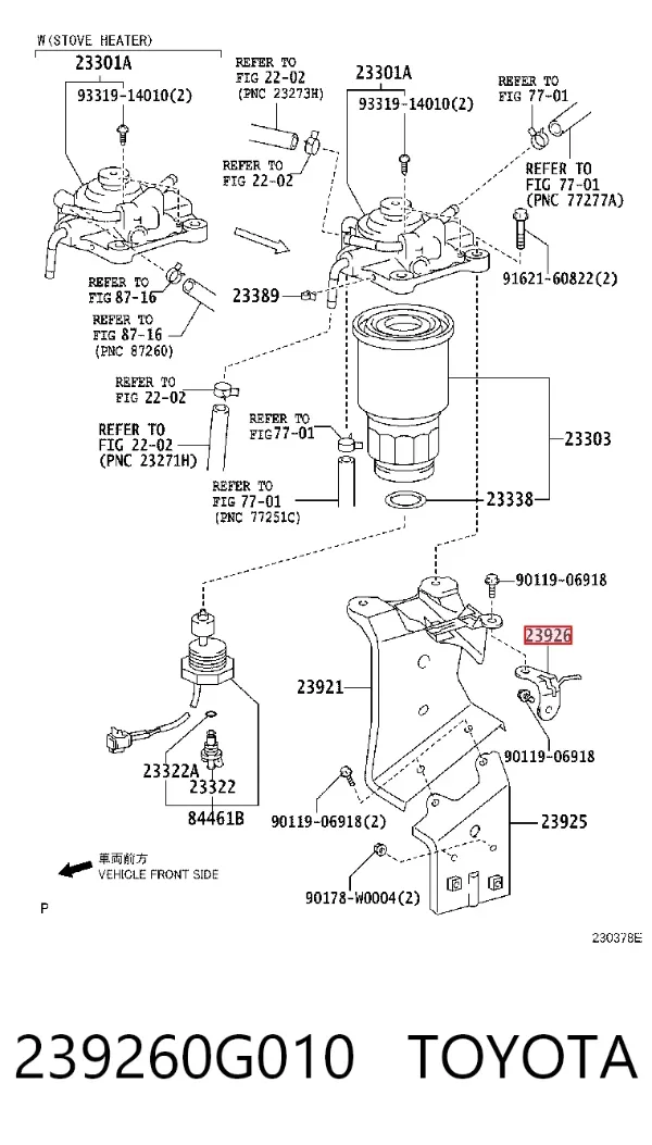  239260G010 Toyota