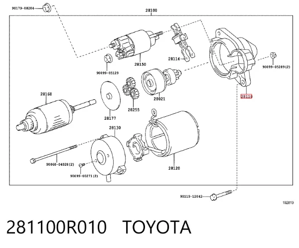  281100R010 Toyota