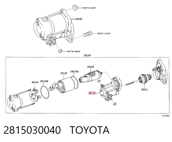  2815030040 Toyota