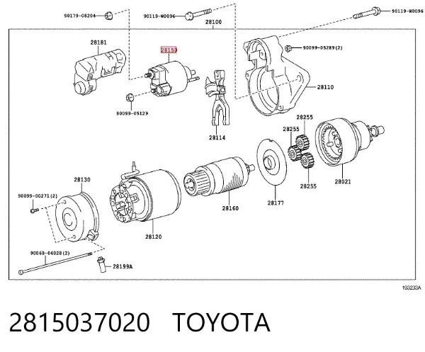  2815037020 Toyota