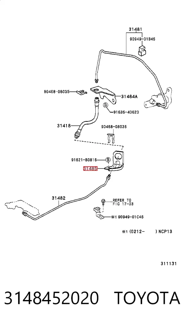  3148452020 Toyota