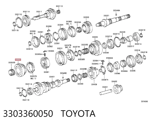  3303360050 Toyota