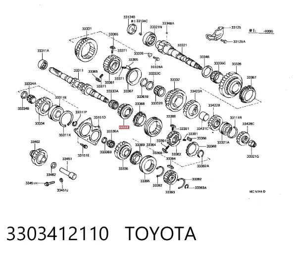  3303412110 Toyota
