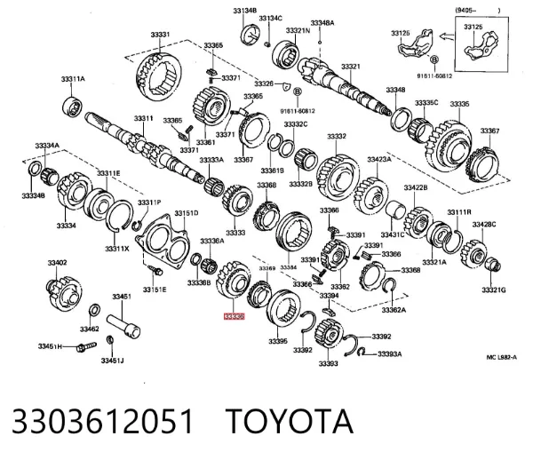  3303612051 Toyota