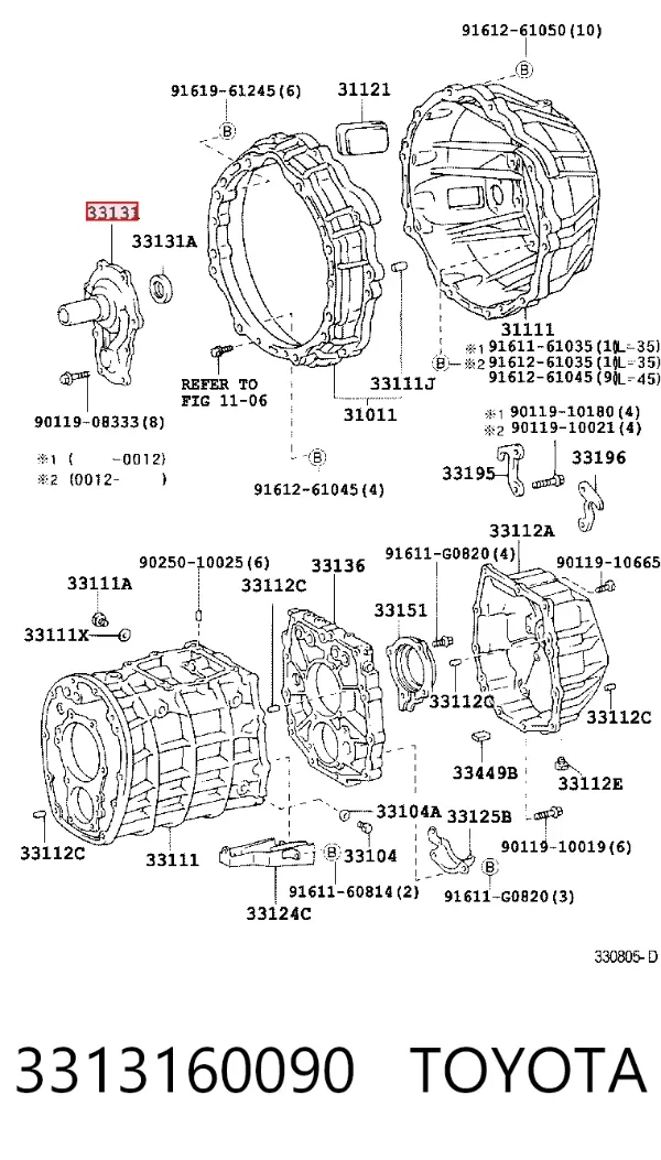  3313160090 Toyota