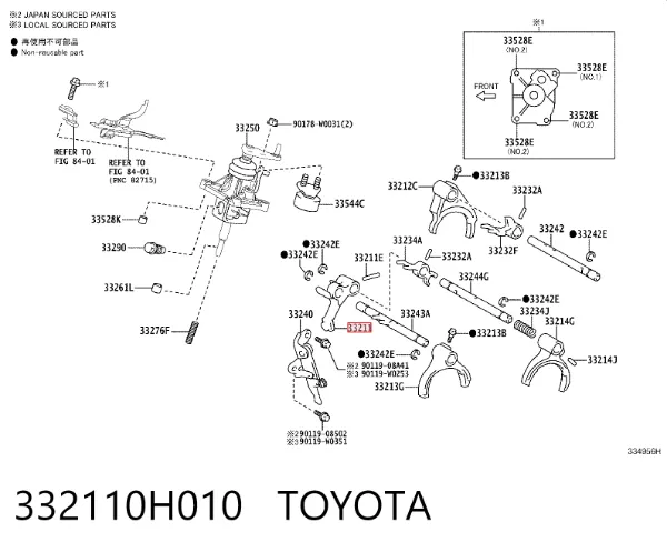  332110H010 Toyota