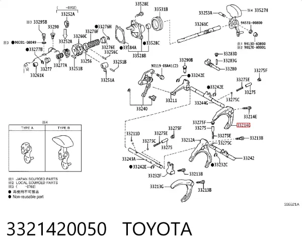  3321420050 Toyota