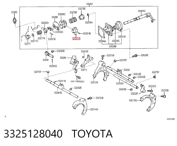  3325128040 Toyota