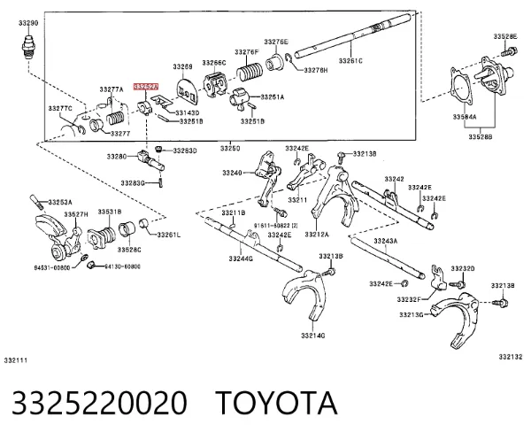  3325220020 Toyota