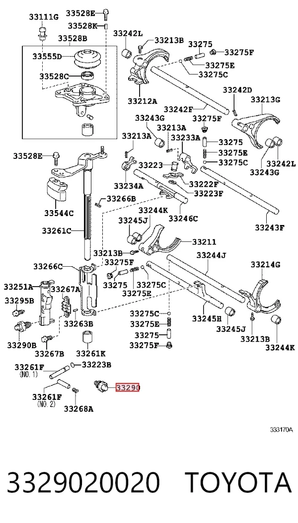  3329020020 Toyota