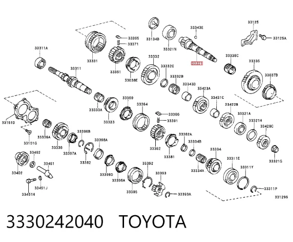  3330242040 Toyota
